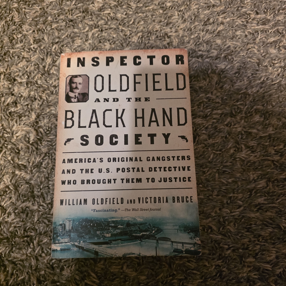 Inspector Oldfield and the Black Hand Society Book